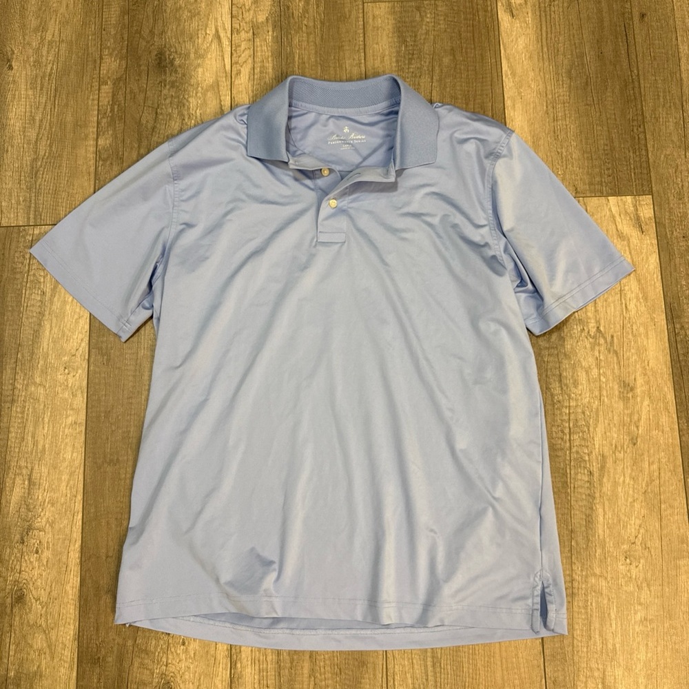Brooks Brothers Sky Blue Polo Shirt